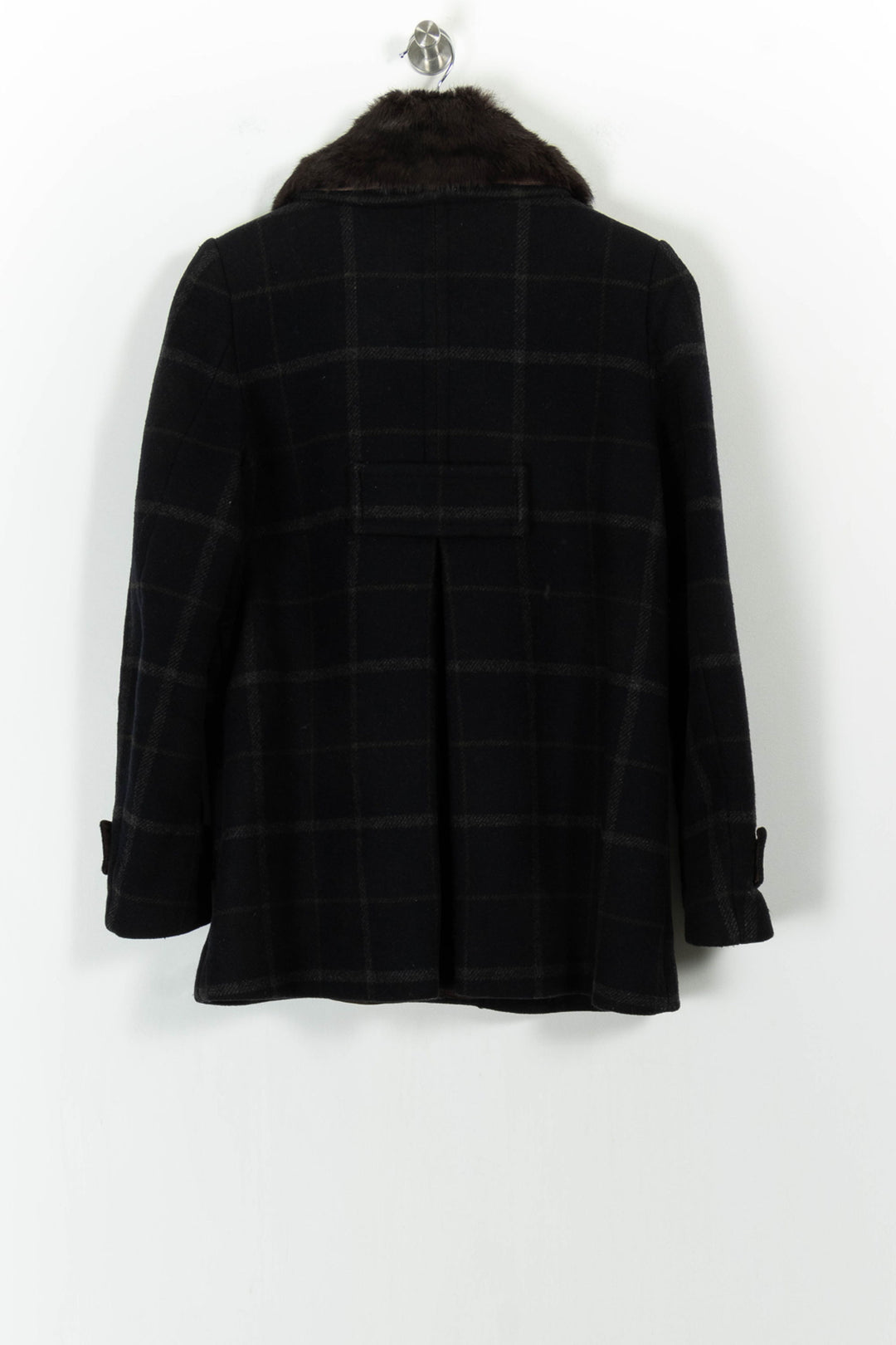 Duffle-coat Bleu - Taille S/36 de la marque Claudie Pierlot | PARAD103337 - Vendu par Paradigme - Image 4