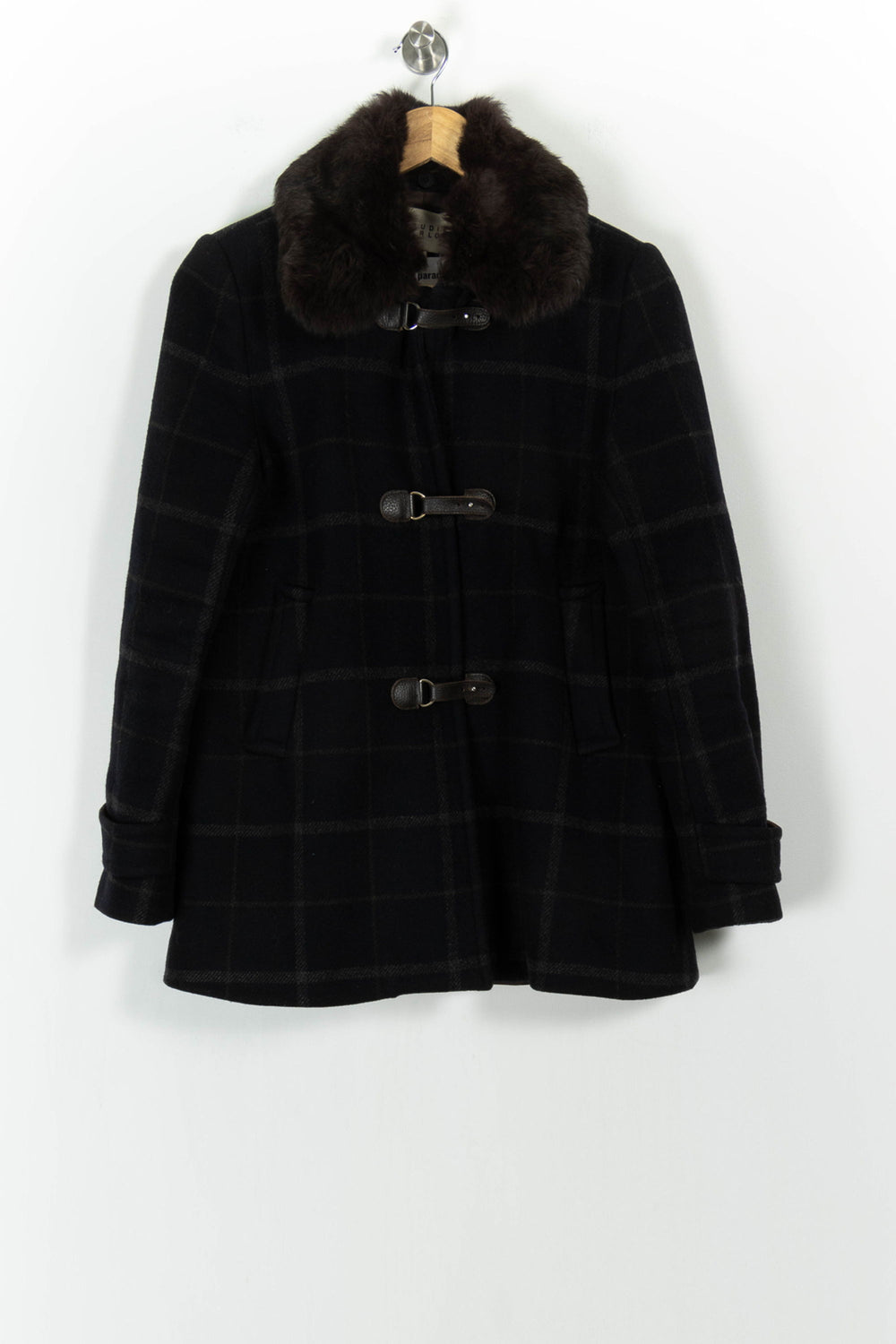 Duffle-coat Bleu - Taille S/36 de la marque Claudie Pierlot | PARAD103337 - Vendu par Paradigme - Image 2