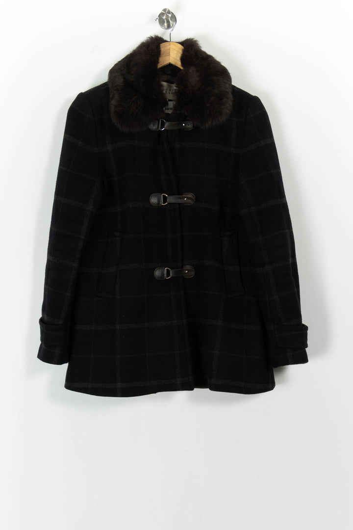 Duffle-coat Bleu - Taille S/36 de la marque Claudie Pierlot | PARAD103337 - Vendu par Paradigme - Image 2