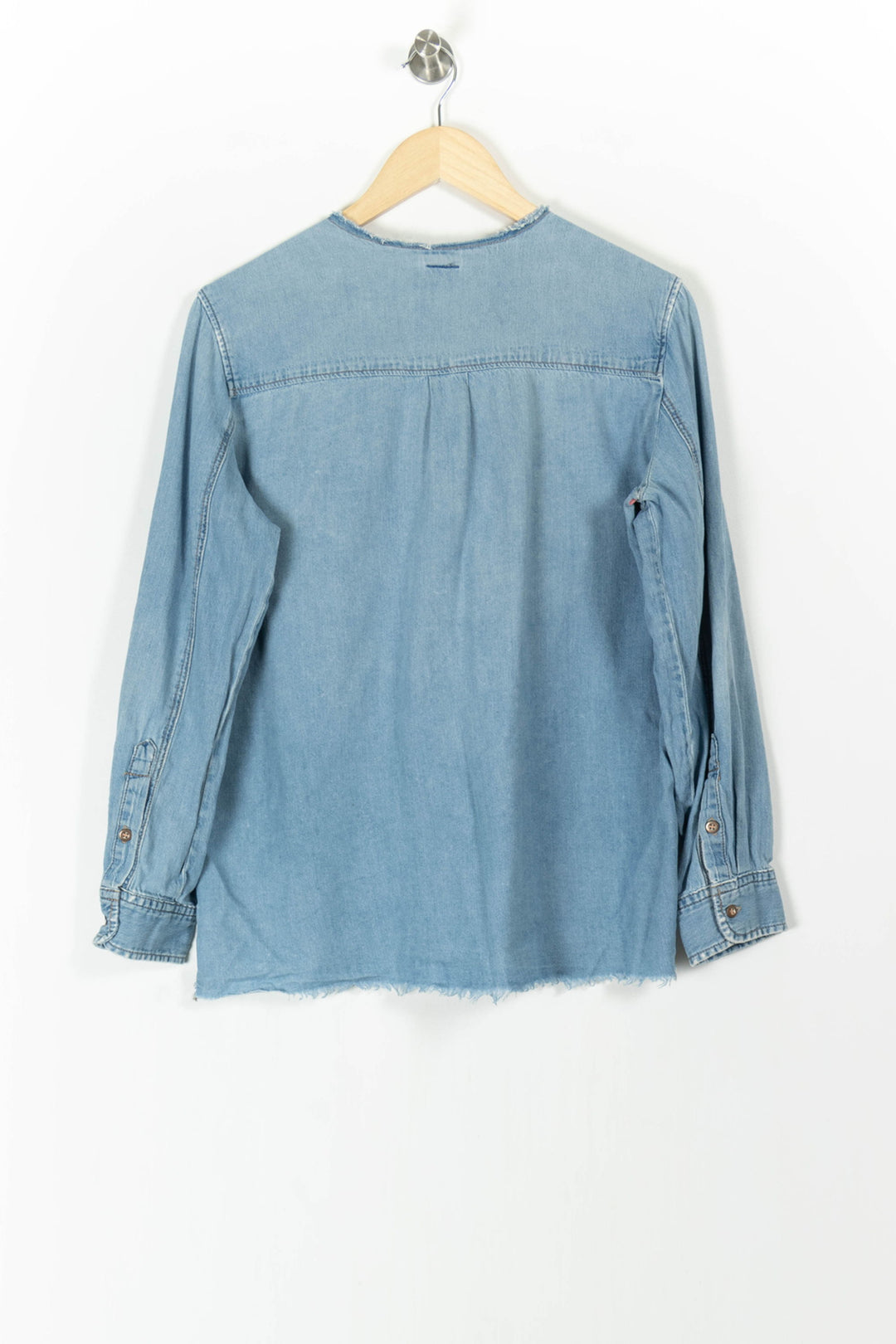 Chemise en Jean Bleue - Taille L/40 de la marque Lee | PARAD103341 - Vendu par Paradigme - Image 4