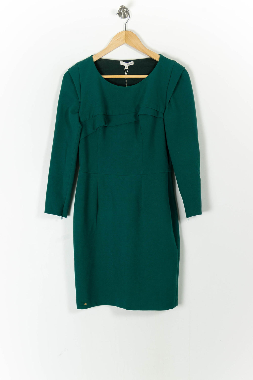 Robe Courte Verte - Taille M/38 de la marque ba&sh | PARAD103359 - Vendu par Paradigme - Image 2