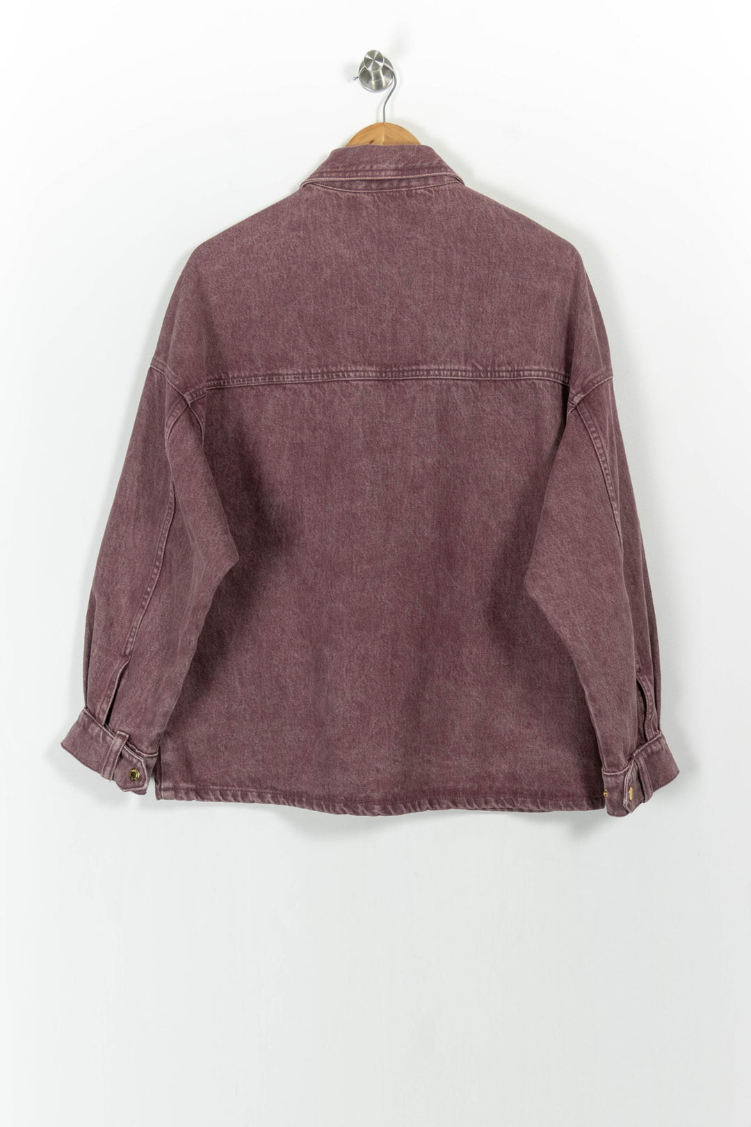 Veste en Jean Rose - Taille S/36 de la marque Des petits hauts | PARAD103368 - Vendu par Paradigme - Image 4
