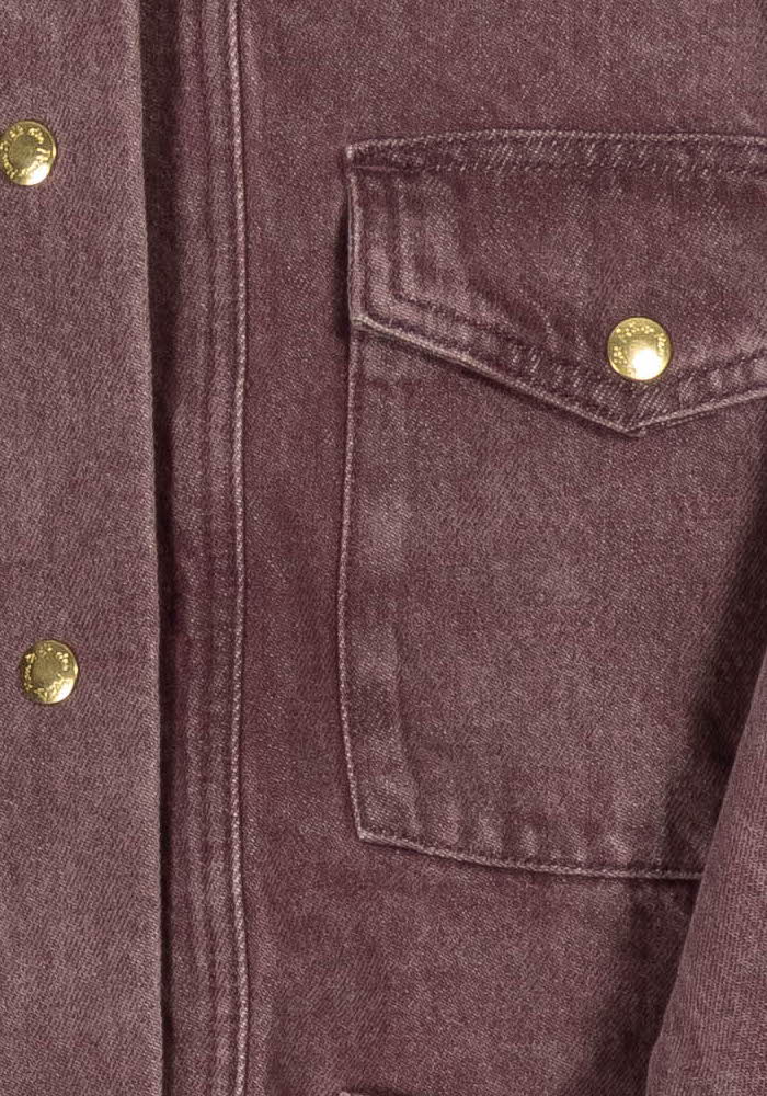 Veste en Jean Rose - Taille S/36 de la marque Des petits hauts | PARAD103368 - Vendu par Paradigme - Image 3