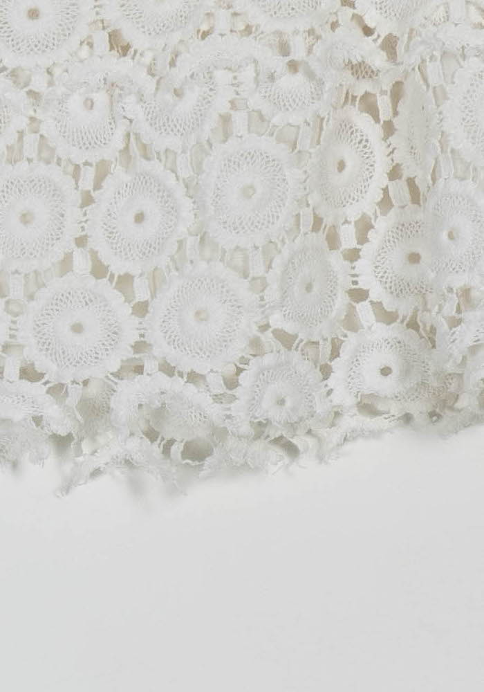 Jupe Courte Blanche - Taille M/38 de la marque Kookai | PARAD103381 - Vendu par Paradigme - Image 3