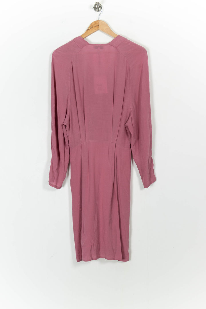 Robe Midi Rose - Taille XS/34 de la marque Suncoo | PARAD103390 - Vendu par Paradigme - Image 4