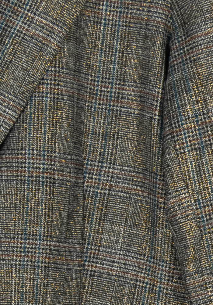 Blazer Beige et Gris - Taille L/40 de la marque La Fée Maraboutée | PARAD103395 - Vendu par Paradigme - Image 3