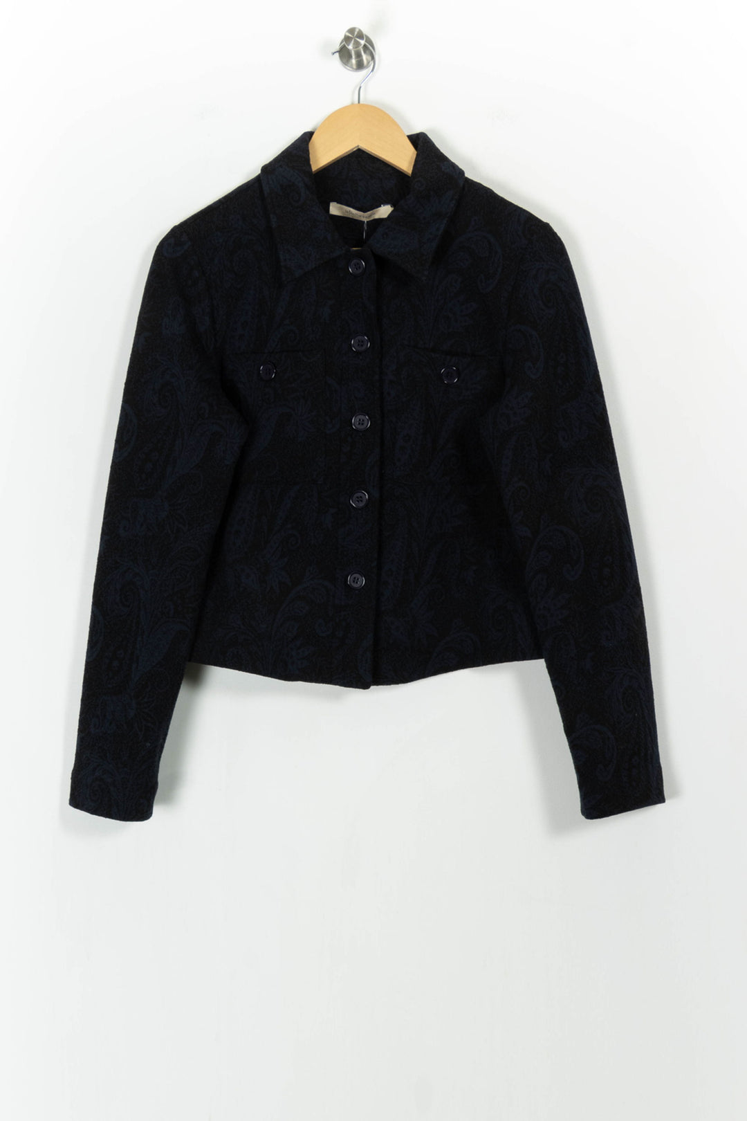 Veste Bleue - Taille M/38 de la marque La Fée Maraboutée | PARAD103399 - Vendu par Paradigme - Image 2
