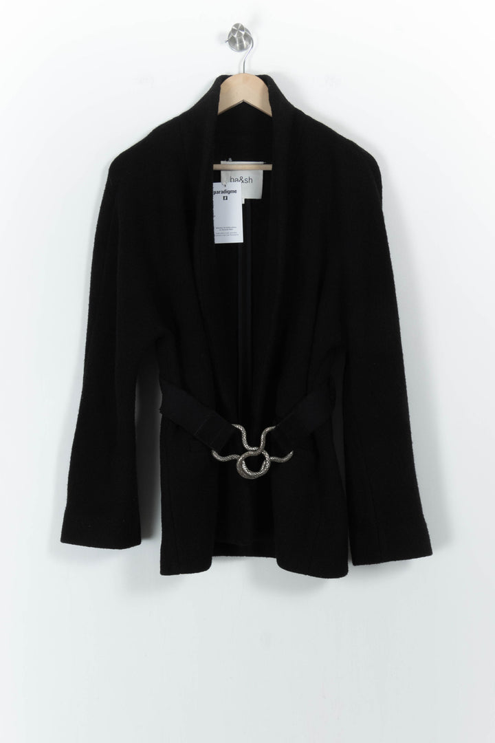 Veste Noire - Taille XS/34 de la marque ba&sh | PARAD103403 - Vendu par Paradigme - Image 2