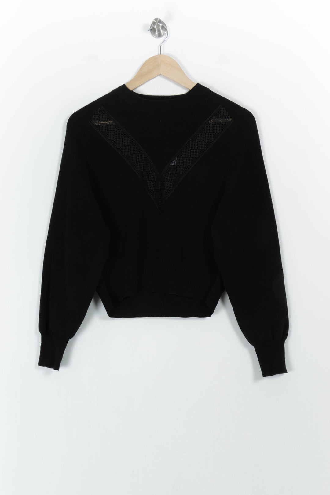 Pull Noir - Taille XS/34 de la marque ZAPA | PARAD103404 - Vendu par Paradigme - Image 2
