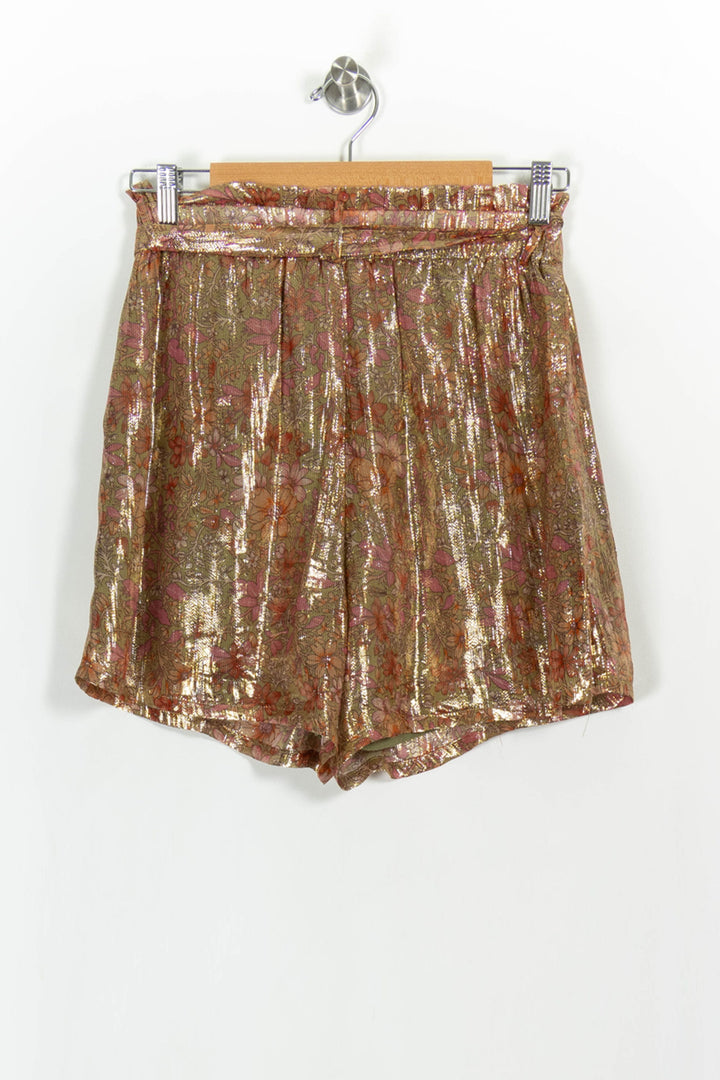 Short Doré - Taille S/36 de la marque Louise Misha | PARAD103405 - Vendu par Paradigme - Image 4