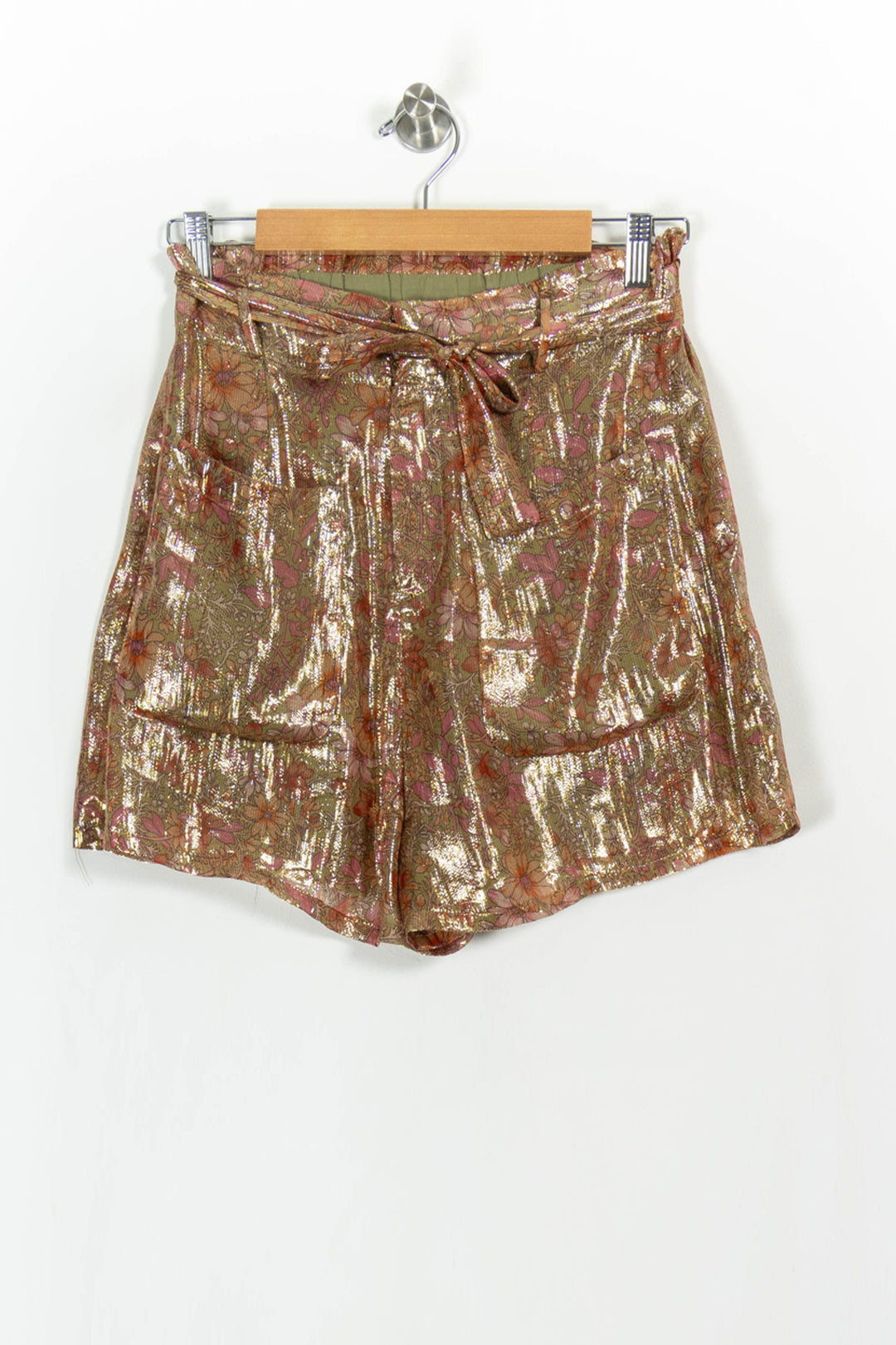 Short Doré - Taille S/36 de la marque Louise Misha | PARAD103405 - Vendu par Paradigme - Image 2