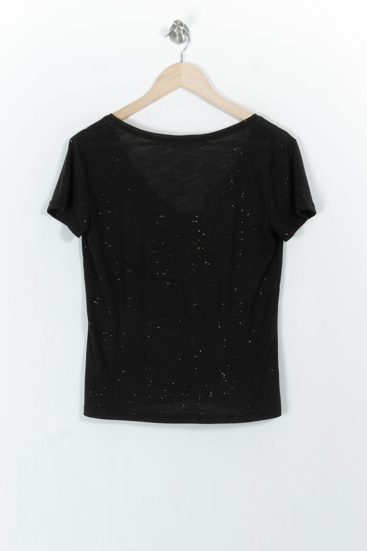Tee-shirt Noir - Taille S/36 de la marque La Petite Etoile | PARAD103416 - Vendu par Paradigme - Image 4