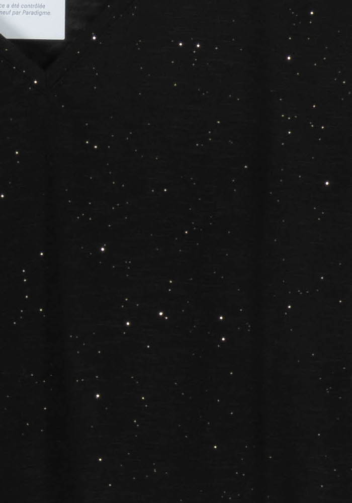 Tee-shirt Noir - Taille S/36 de la marque La Petite Etoile | PARAD103416 - Vendu par Paradigme - Image 3