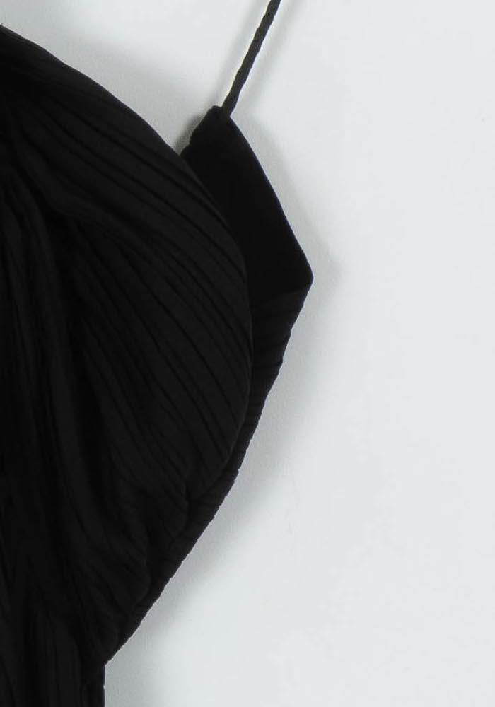 Robe Longue Noire - Taille S/36 de la marque Maison Stella & Suzie | PARAD103418 - Vendu par Paradigme - Image 3