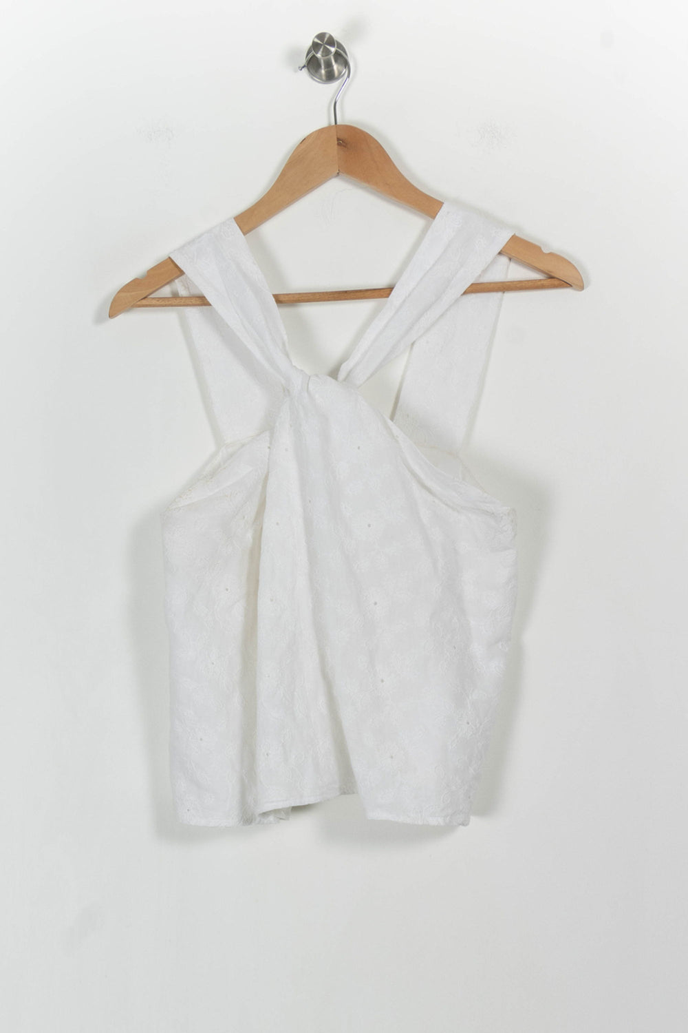 Top Blanc - Taille S/36 de la marque Maison Stella & Suzie | PARAD103421 - Vendu par Paradigme - Image 2