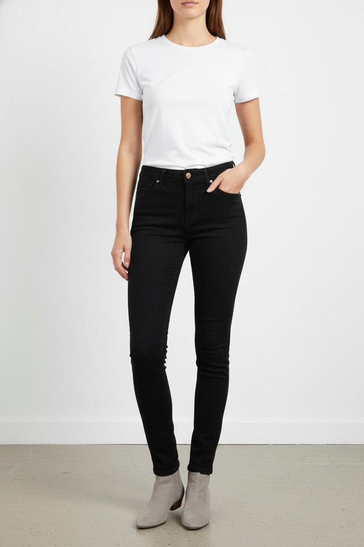 Jean Skinny Noir - Taille S/36 de la marque Sézane | PARAD103423 - Vendu par Paradigme - Image 1