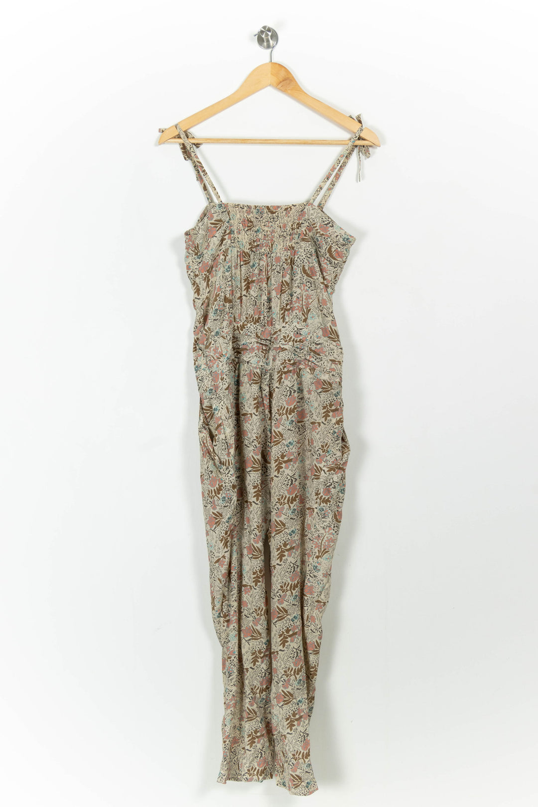 Combinaison Beige à Fleurs - Taille M/38 de la marque Comptoir des Cotonniers | PARAD103428 - Vendu par Paradigme - Image 4