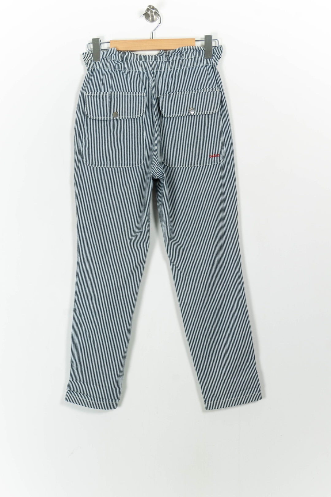 Pantalon Rayé Bleu et Blanc - Taille XS/34 de la marque ba&sh | PARAD103432 - Vendu par Paradigme - Image 4