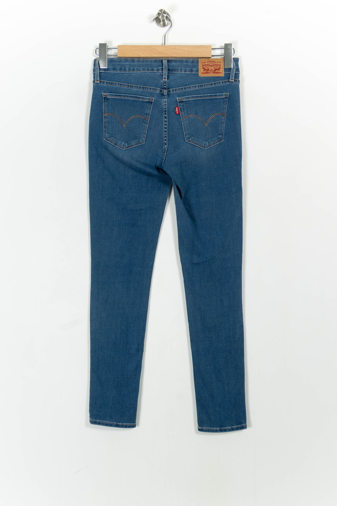 Jean Slim Bleu - Taille S/36 de la marque Levi's | PARAD103437 - Vendu par Paradigme - Image 4