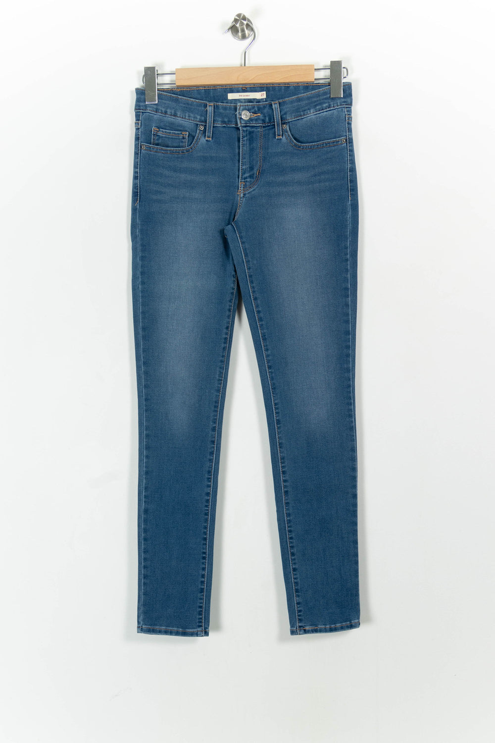 Jean Slim Bleu - Taille S/36 de la marque Levi's | PARAD103437 - Vendu par Paradigme - Image 2