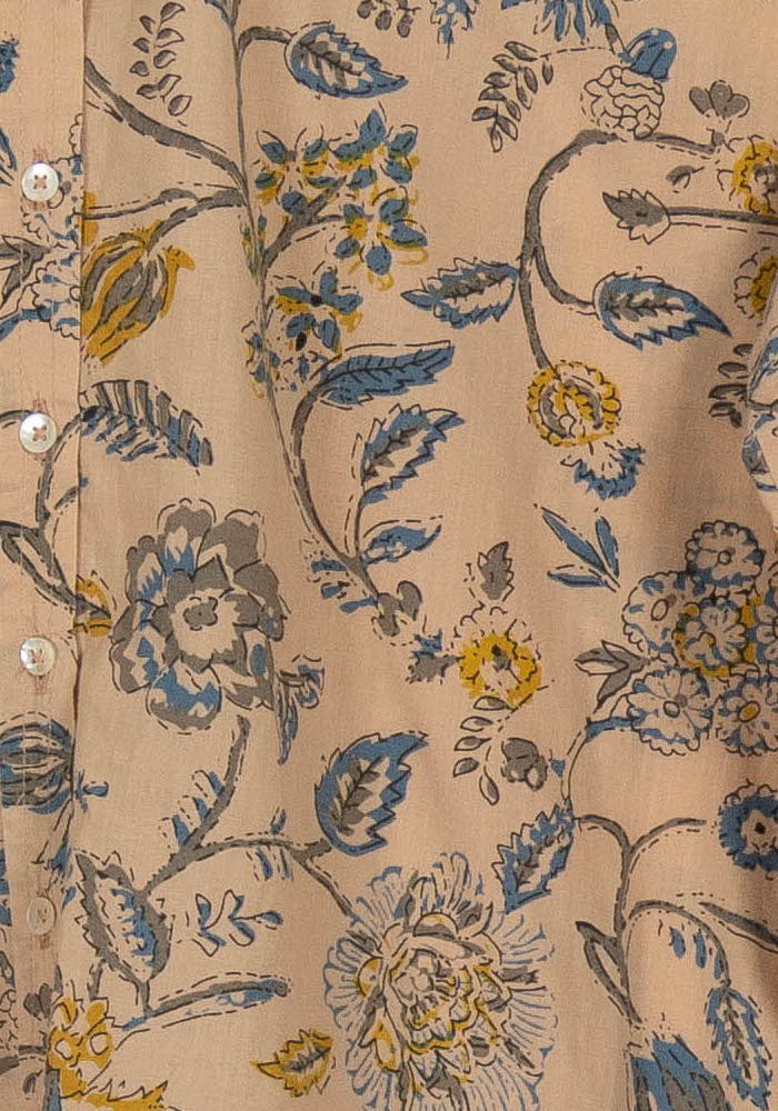 Blouse Beige et Jaune - Taille S/36 de la marque Emile & Ida | PARAD103441 - Vendu par Paradigme - Image 3