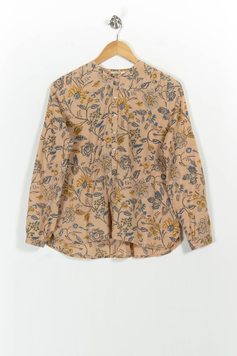 Blouse Beige et Jaune - Taille S/36 de la marque Emile & Ida | PARAD103441 - Vendu par Paradigme - Image 2
