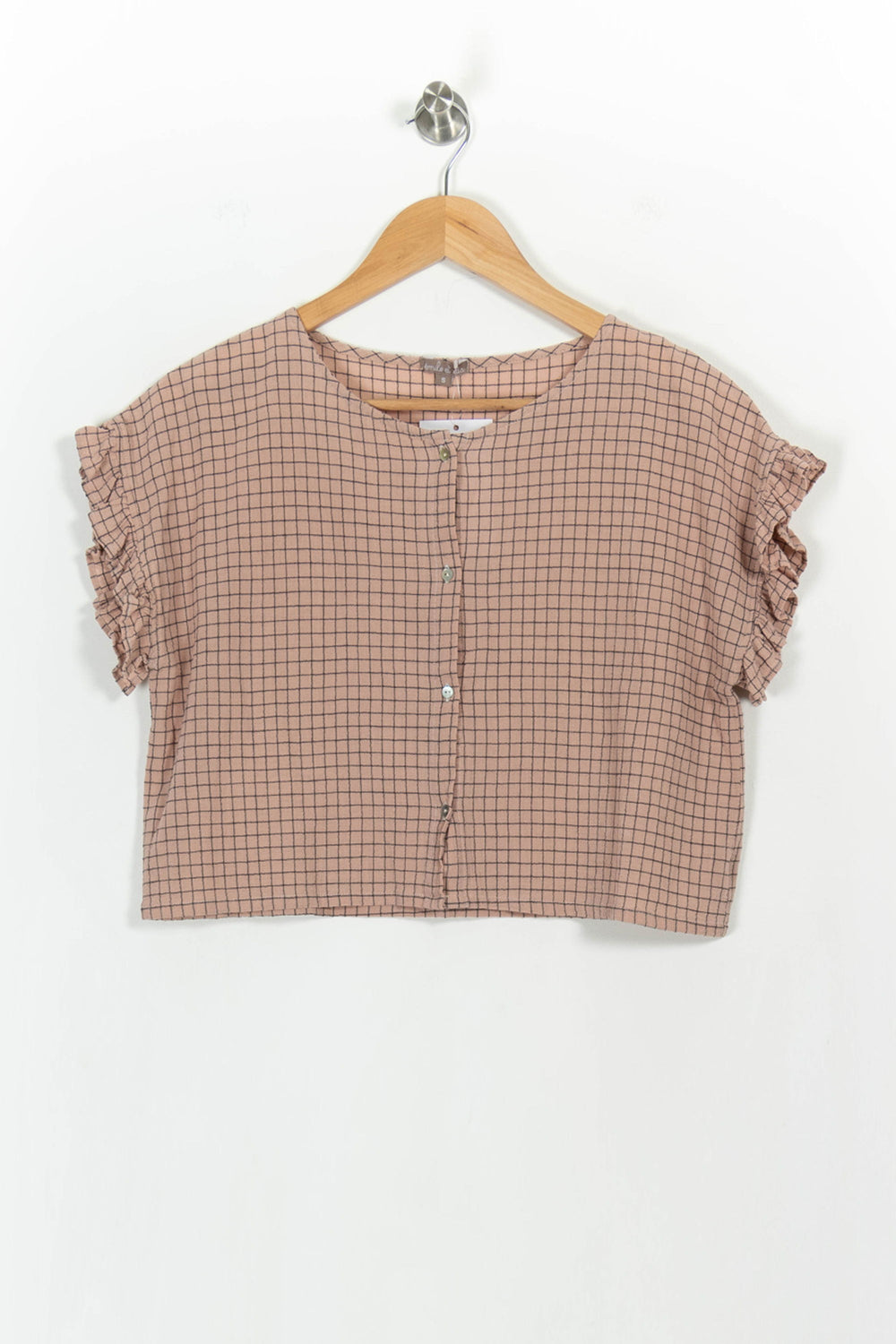Blouse Rose et Noire - Taille S/36 de la marque Emile & Ida | PARAD103444 - Vendu par Paradigme - Image 2