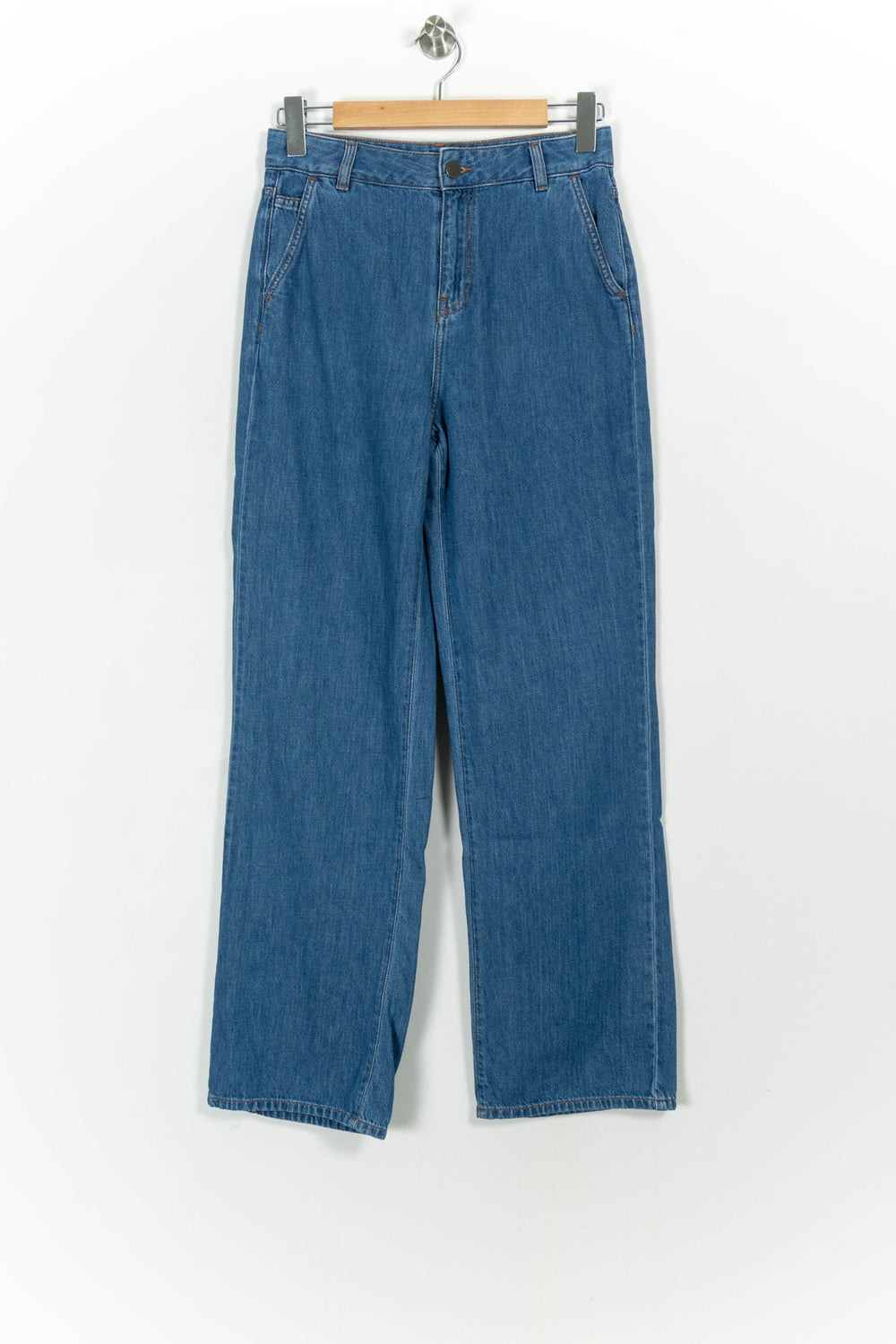 Jean Droit Bleu - Taille S/36 de la marque Gerard Darel | PARAD103447 - Vendu par Paradigme - Image 2