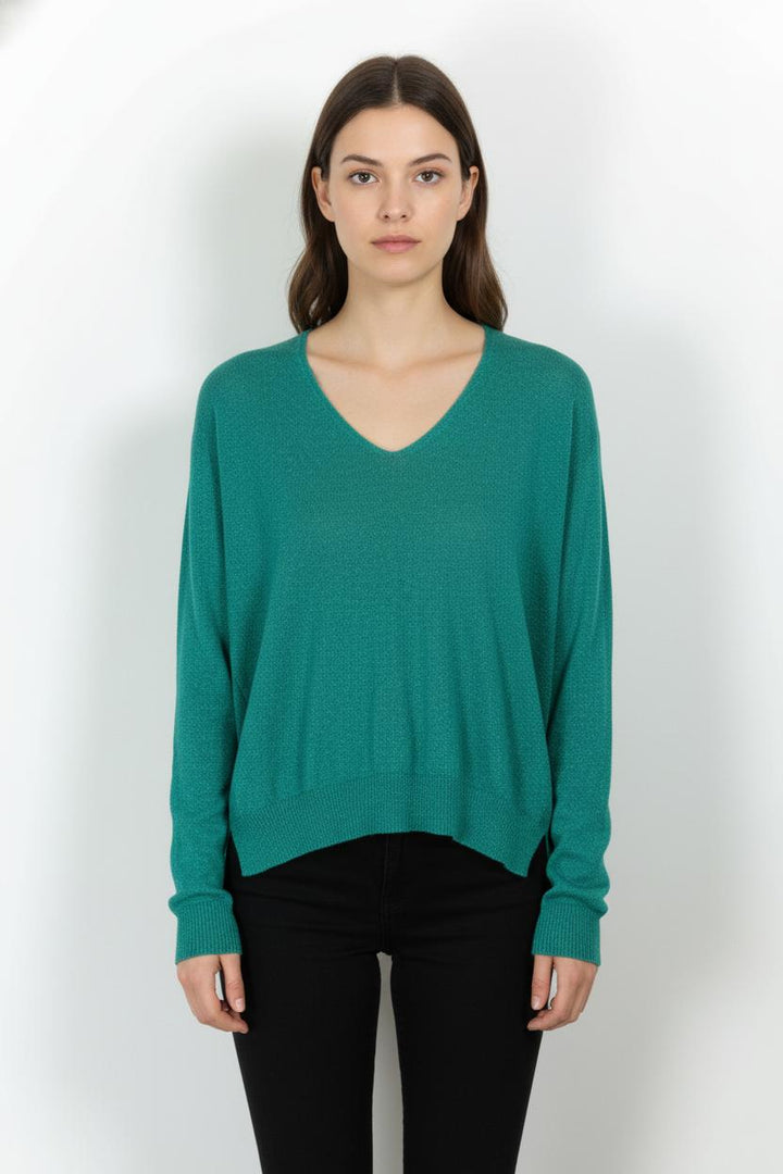 Pull Vert - Taille L/40 de la marque La Fée Maraboutée | PARAD103453 - Vendu par Paradigme - Image 1