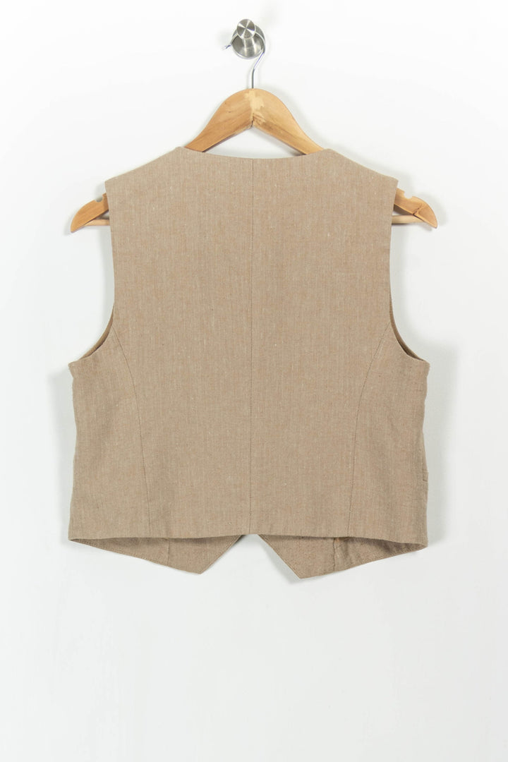 Gilet Beige - Taille L/40 de la marque La Fée Maraboutée | PARAD103454 - Vendu par Paradigme - Image 4