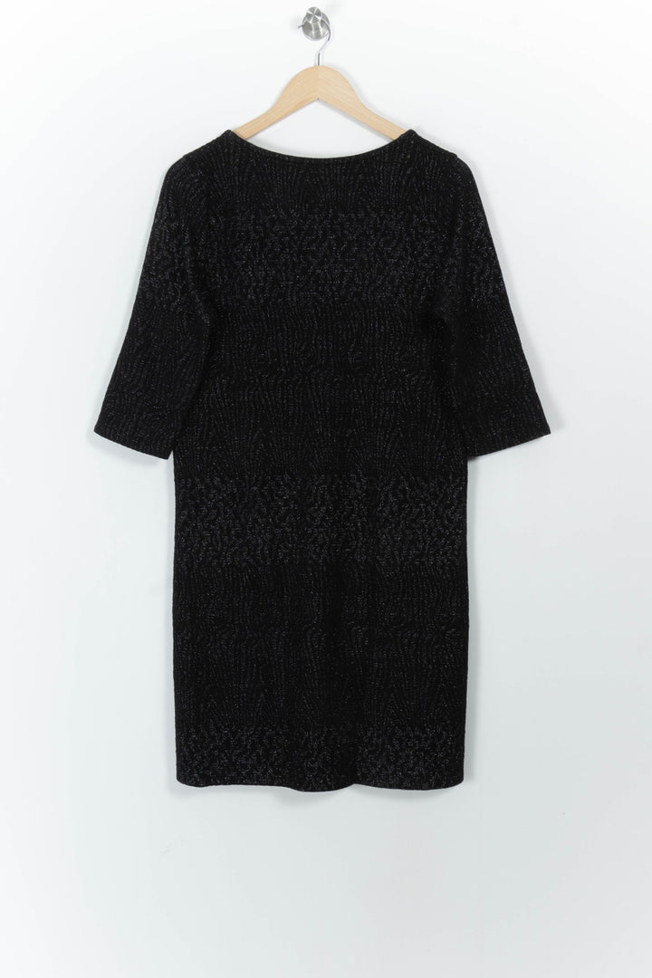 Robe Noire - Taille M/38 de la marque La Fée Maraboutée | PARAD103457 - Vendu par Paradigme - Image 4