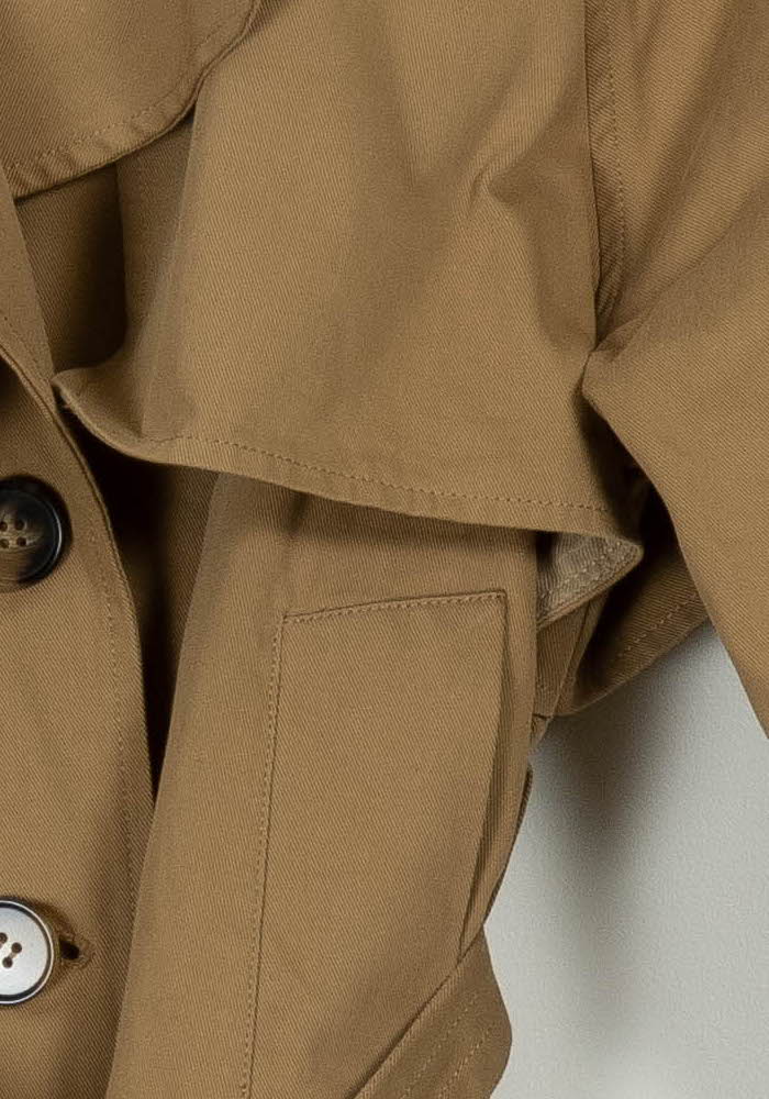 Trench Beige - Taille S/36 de la marque Suncoo | PARAD103464 - Vendu par Paradigme - Image 3