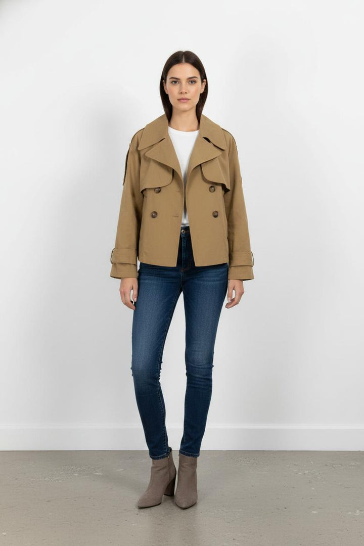 Trench Beige - Taille S/36 de la marque Suncoo | PARAD103464 - Vendu par Paradigme - Image 1
