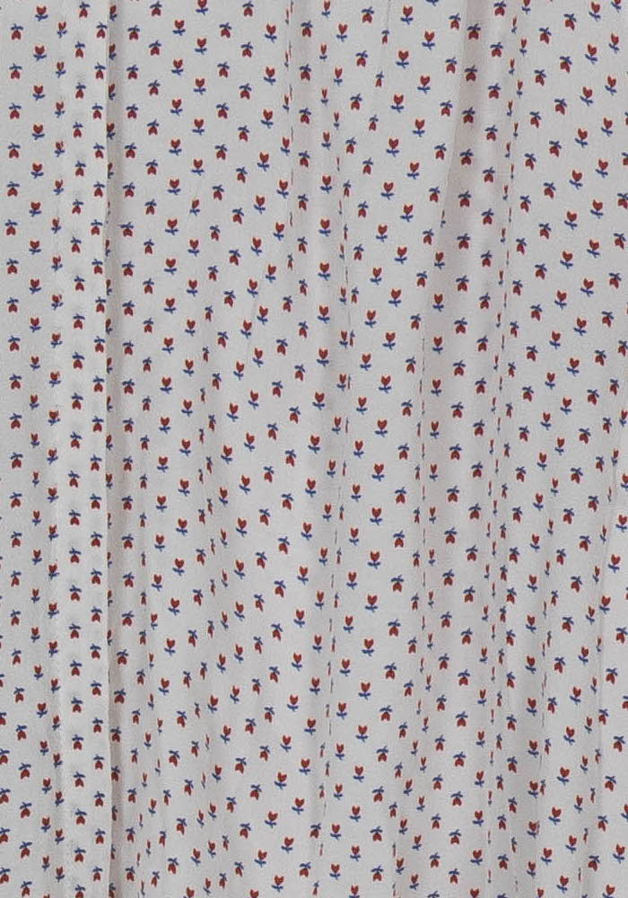 Blouse Blanche et Rouge - Taille S/36 de la marque ba&sh | PARAD103466 - Vendu par Paradigme - Image 3