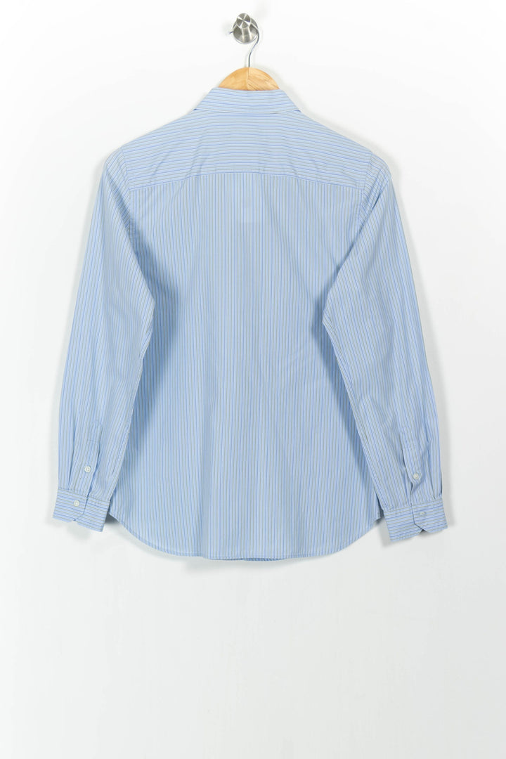 Chemise Rayée Bleue et Blanche - Taille L/40 de la marque Figaret | PARAD103469 - Vendu par Paradigme - Image 4