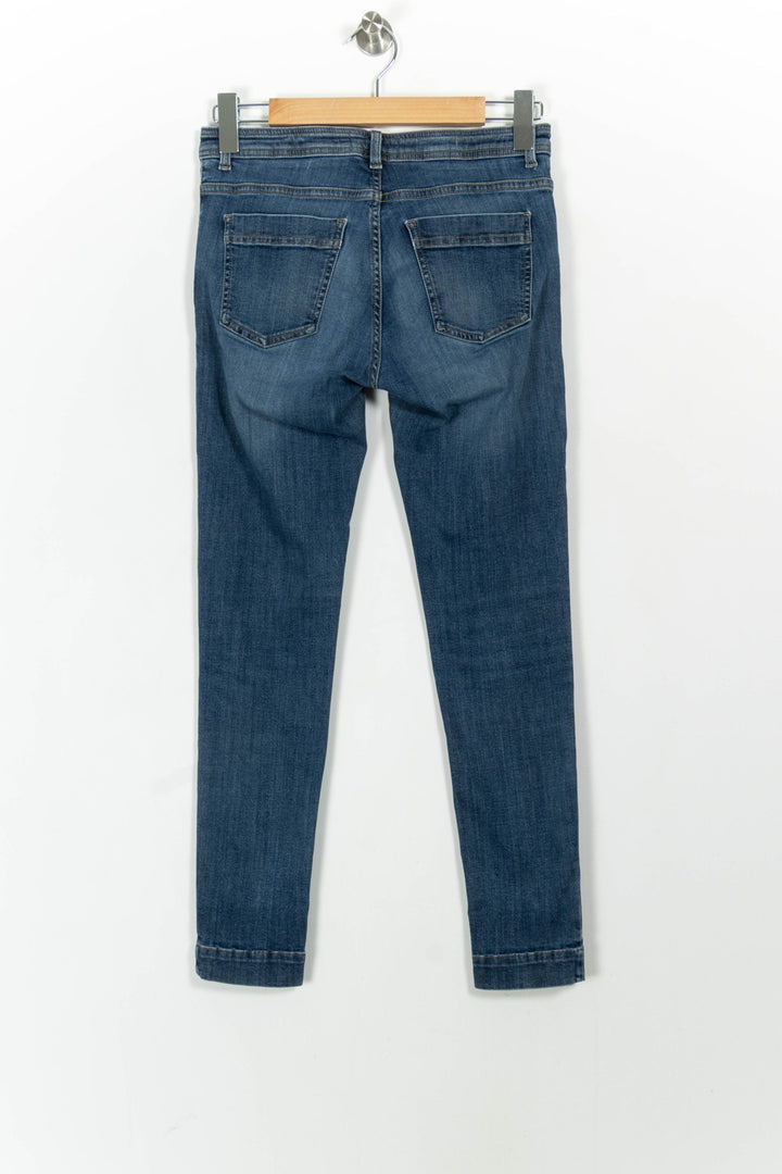Jean Slim Bleu - Taille M/38 de la marque Sessùn | PARAD103472 - Vendu par Paradigme - Image 4