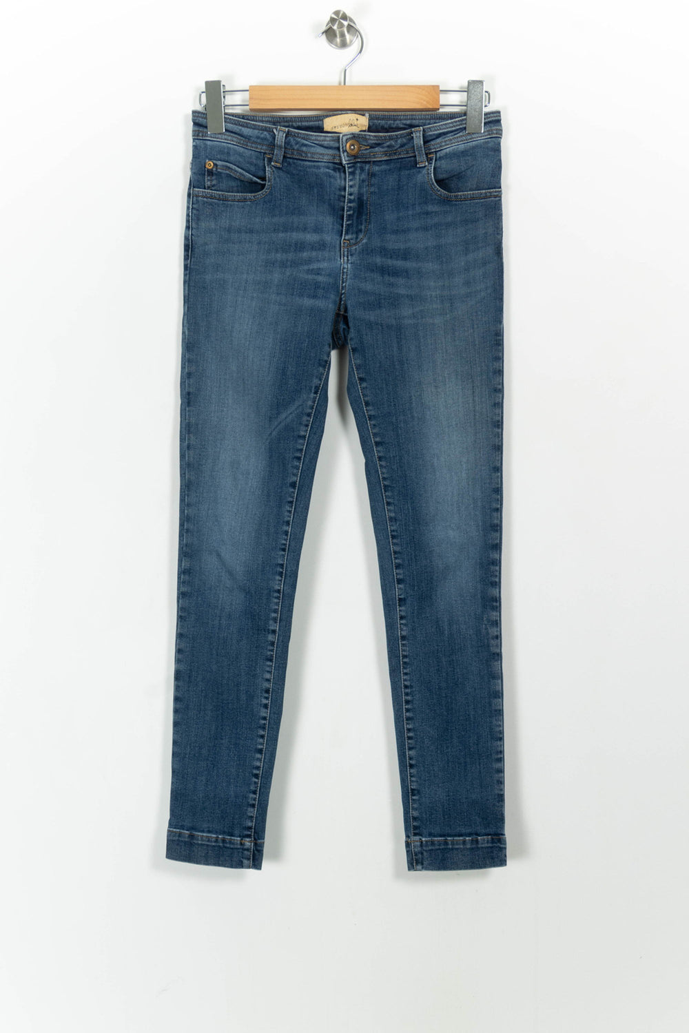 Jean Slim Bleu - Taille M/38 de la marque Sessùn | PARAD103472 - Vendu par Paradigme - Image 2