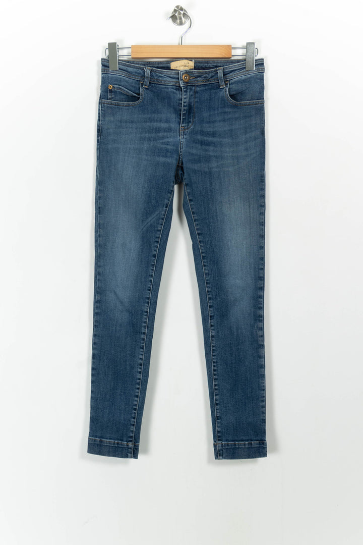 Jean Slim Bleu - Taille M/38 de la marque Sessùn | PARAD103472 - Vendu par Paradigme - Image 2