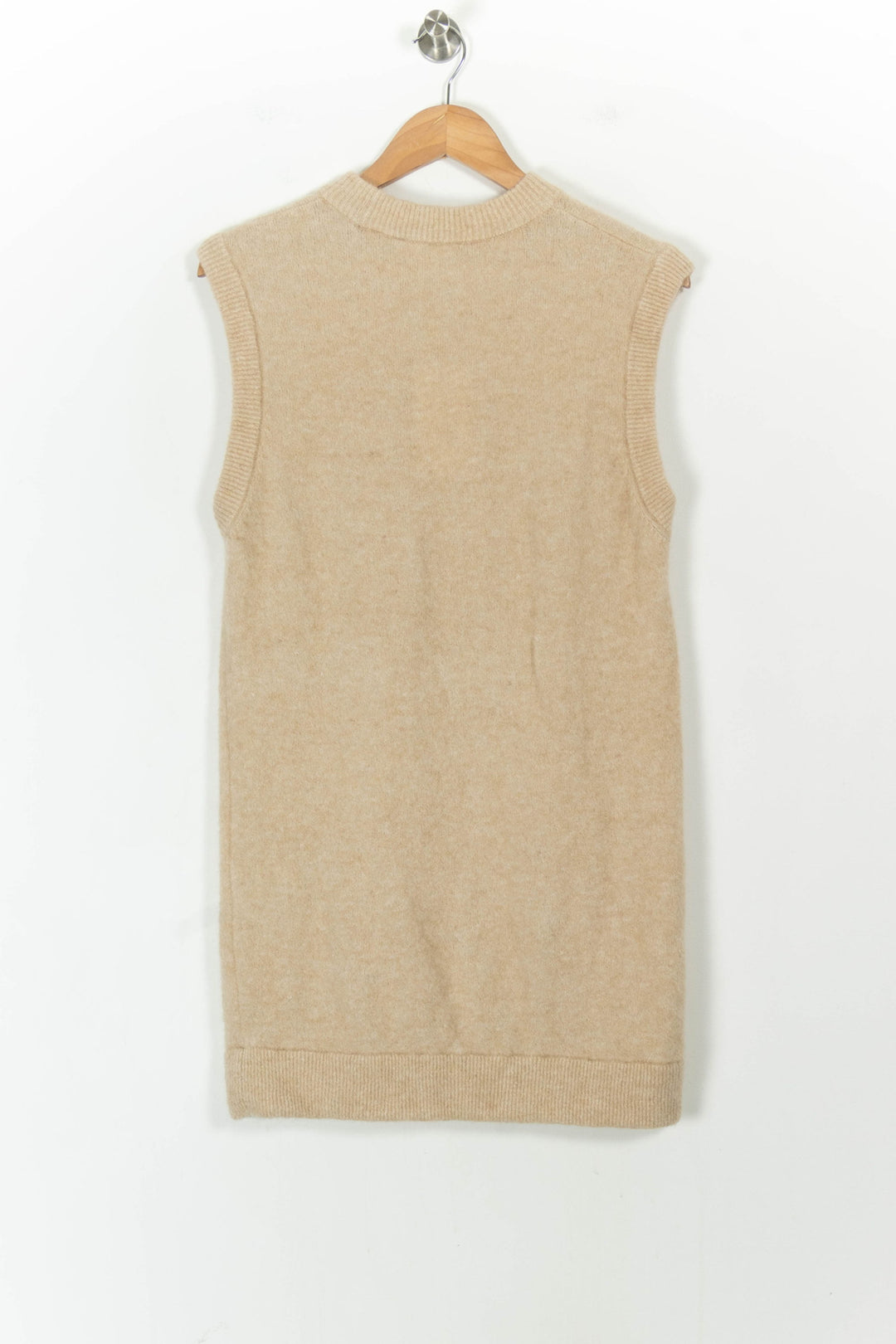 Robe Sans Manches Beige - Taille S/36 de la marque Sézane | PARAD103476 - Vendu par Paradigme - Image 4