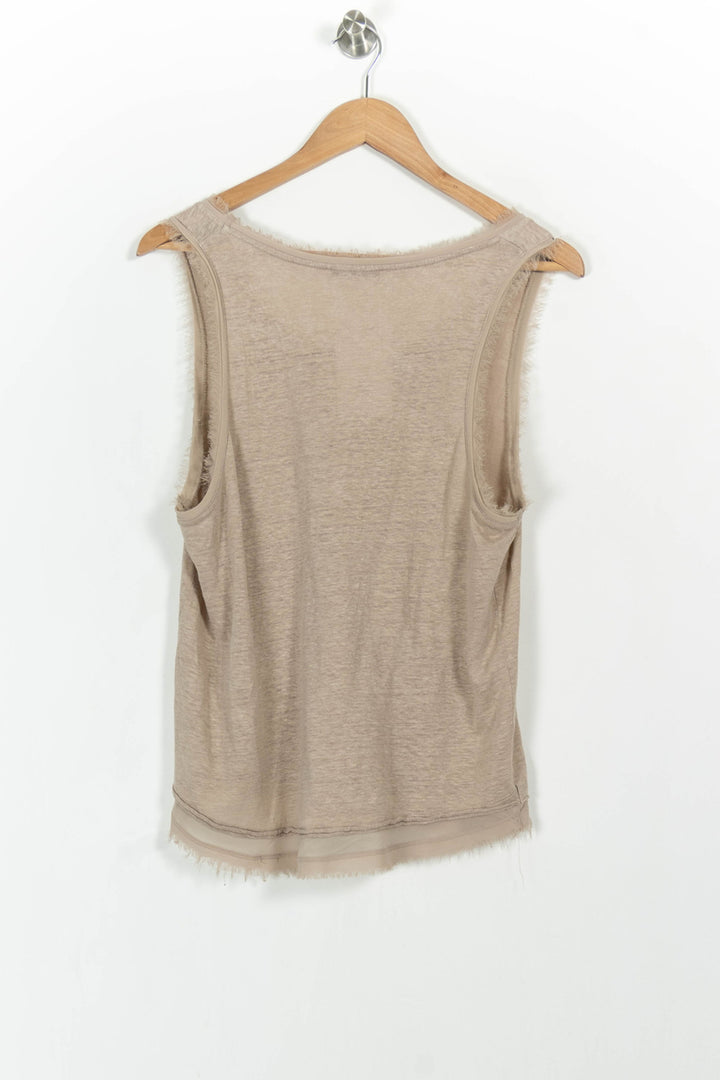 Débardeur Beige - Taille S/36 de la marque Kookai | PARAD103478 - Vendu par Paradigme - Image 4