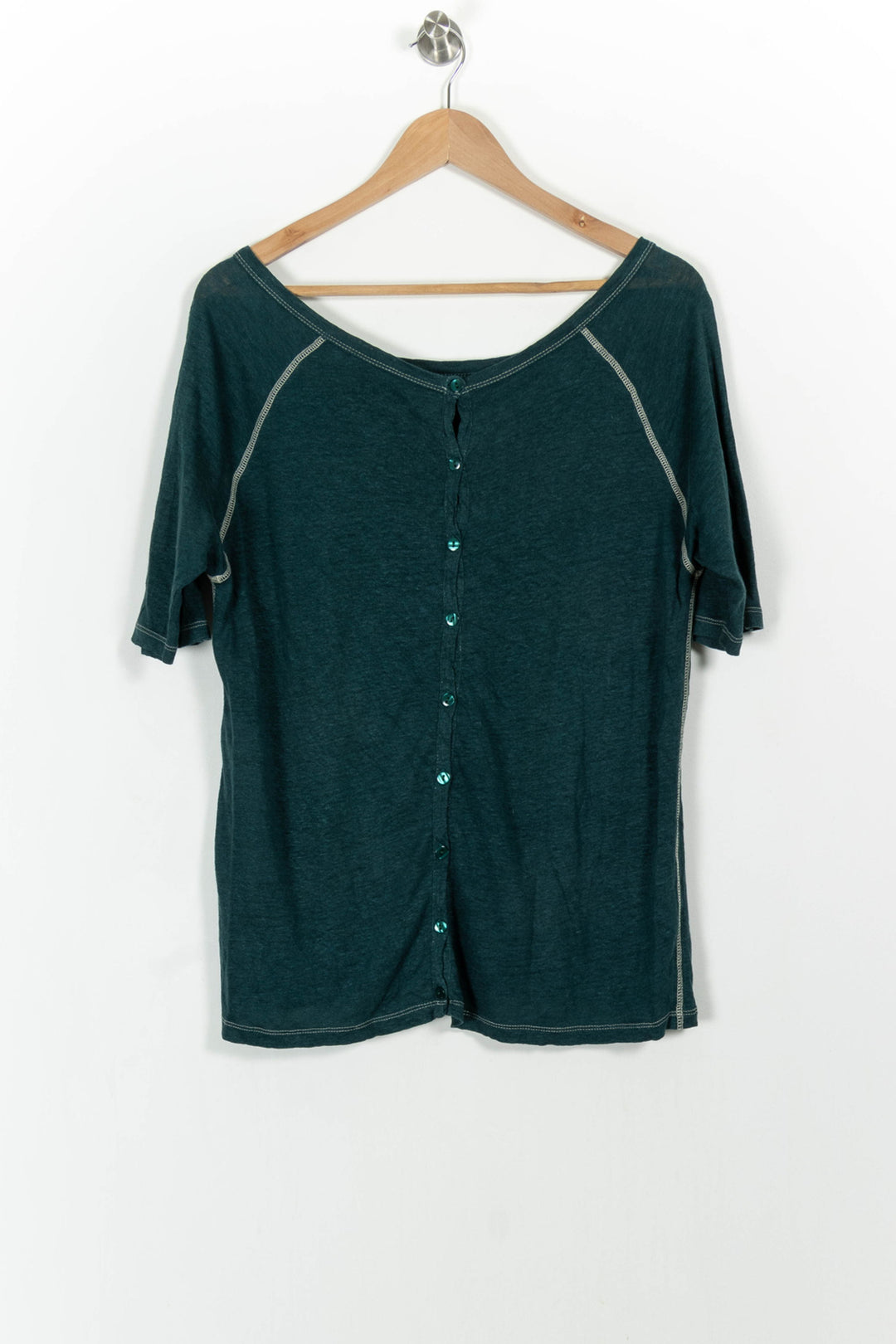 T-shirt Vert - Taille S/36 de la marque ba&sh | PARAD103479 - Vendu par Paradigme - Image 4