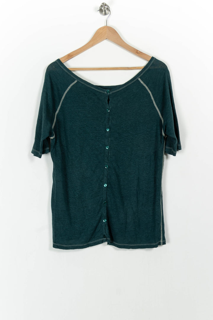 T-shirt Vert - Taille S/36 de la marque ba&sh | PARAD103479 - Vendu par Paradigme - Image 4