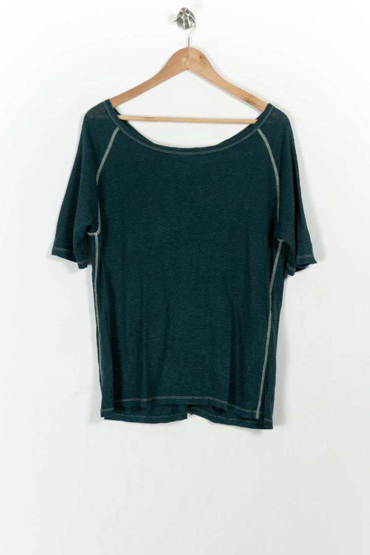 T-shirt Vert - Taille S/36 de la marque ba&sh | PARAD103479 - Vendu par Paradigme - Image 2