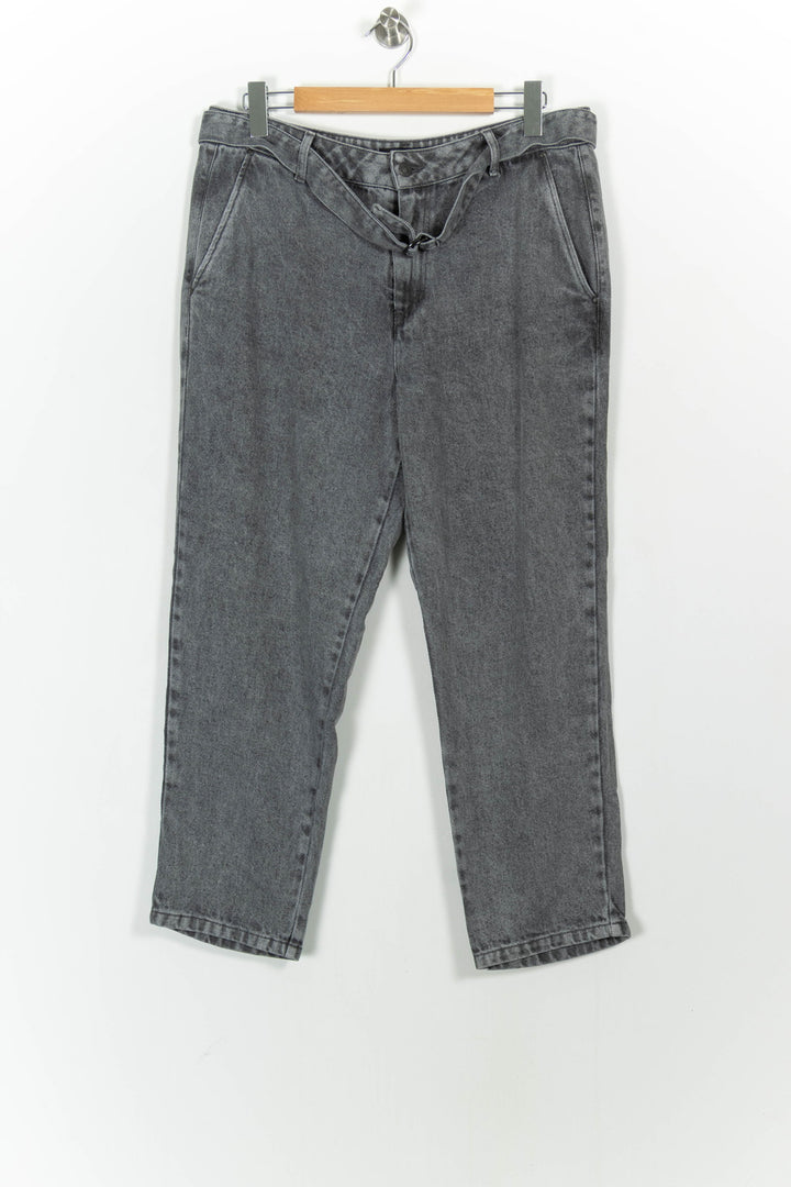 Jean Gris - Taille XXL/44 de la marque IKKS | PARAD103482 - Vendu par Paradigme - Image 2