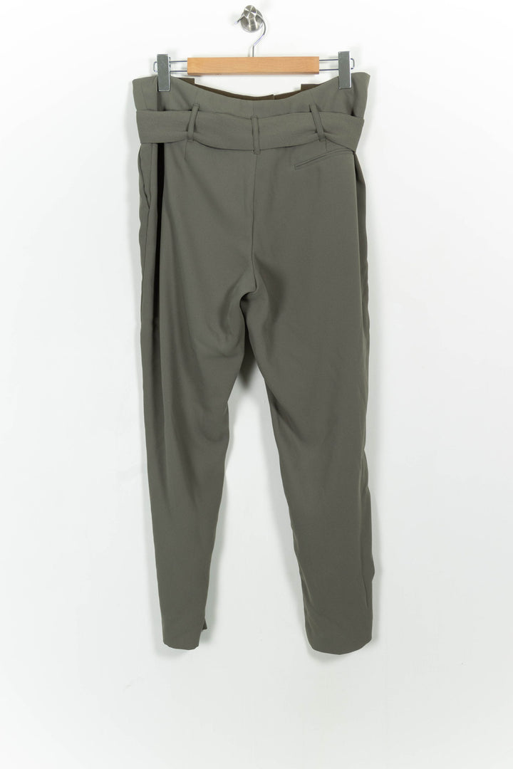 Pantalon Taille Haute Vert - Taille XXL/44 de la marque IKKS | PARAD103485 - Vendu par Paradigme - Image 4