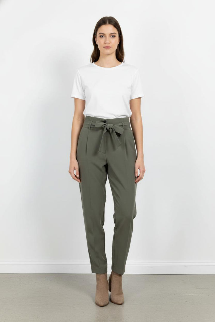 Pantalon Taille Haute Vert - Taille XXL/44 de la marque IKKS | PARAD103485 - Vendu par Paradigme - Image 1