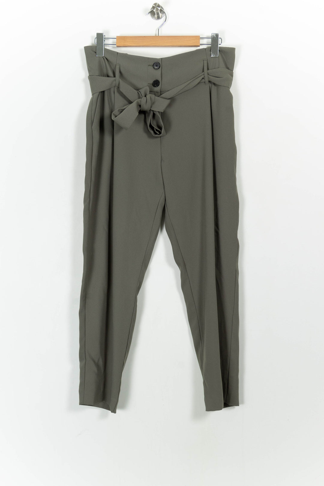 Pantalon Taille Haute Vert - Taille XXL/44 de la marque IKKS | PARAD103485 - Vendu par Paradigme - Image 2
