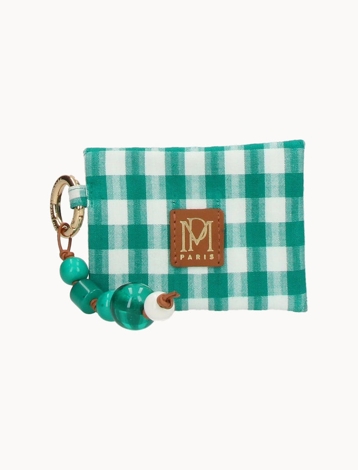 Porte-monnaie Vert et Blanc - Taille T.U. de la marque Petite Mendigote | PARAD103487 - Vendu par Paradigme - Image 1