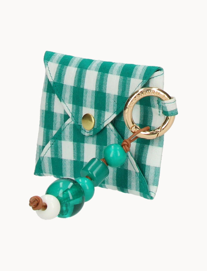 Porte-monnaie Vert et Blanc - Taille T.U. de la marque Petite Mendigote | PARAD103487 - Vendu par Paradigme - Image 2