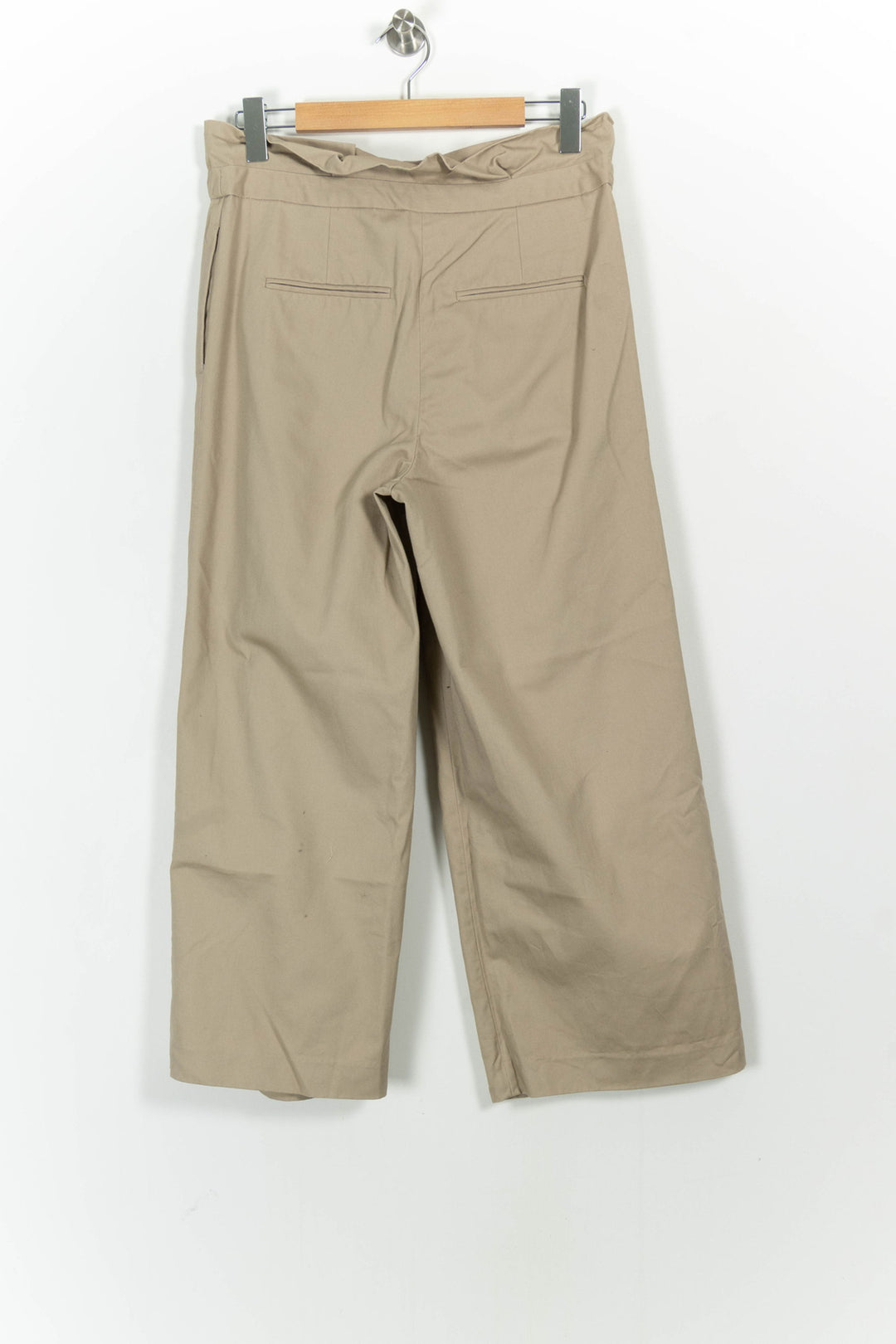 Pantalon Large Beige - Taille XL/42 de la marque Maison 123 | PARAD103488 - Vendu par Paradigme - Image 4